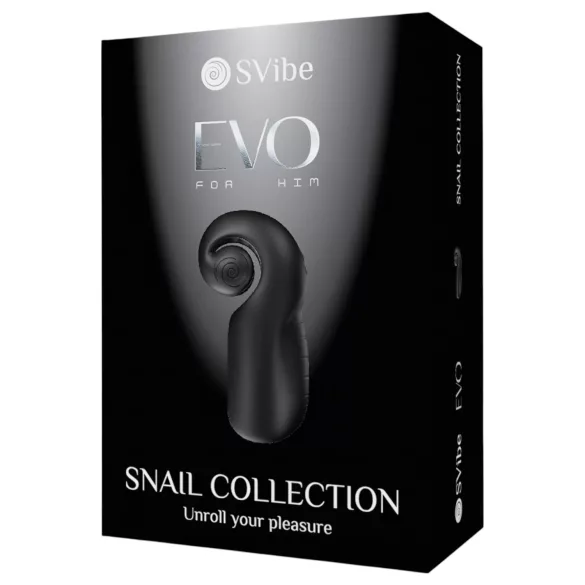 SVibe EVO - Waterproof Rechargeable Masturbator (Black)