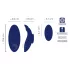 Smile - Extra Thin Remote-Controlled Vibrating Panty (Blue)