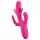 SMILE - triple‑arm, tongue vibrator (pink)