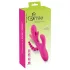 SMILE - triple‑arm, tongue vibrator (pink)