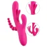 SMILE - triple‑arm, tongue vibrator (pink)