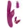 Javida - 4in1 G-Spot & Clitoral Stimulator Vibrator (Purple)