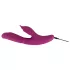 Javida - 4in1 G-Spot & Clitoral Stimulator Vibrator (Purple)
