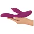 Javida - 4in1 G-Spot & Clitoral Stimulator Vibrator (Purple)