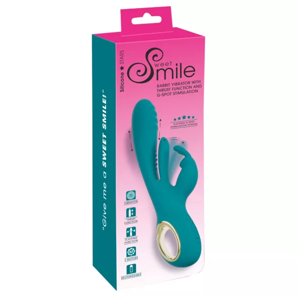 Smile - Pulsing G-Spot & Clitoral Vibrator (Green)