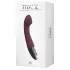 Excellent Power Titanz - rechargeable G-spot vibrator (burgundy)