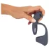Beau Coeur Vylor - Grey Pleasure Ring with Clitoral Teaser