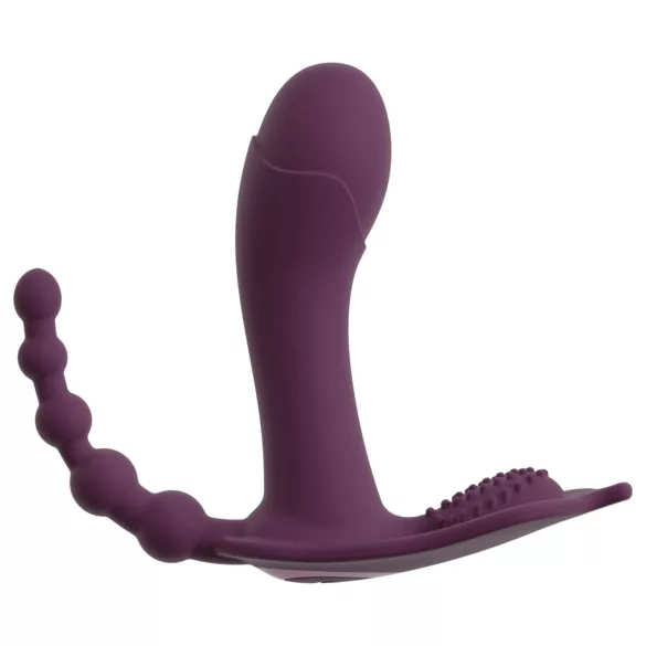 Beau Coeur Ariva - 3-in-1 Panty Vibrator (Purple)