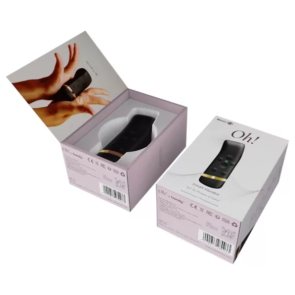 Introducing The Handy Oh! - ResoTouch Vibrator (Black)