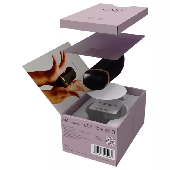 Introducing The Handy Oh! - ResoTouch Vibrator (Black)