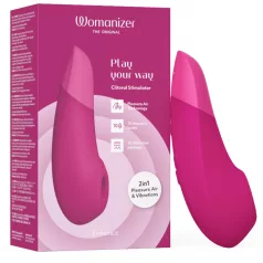 Womanizer Enhance - air‑pulse clitoral stimulator (pink)