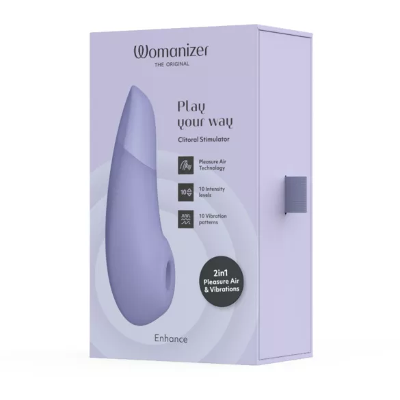 Womanizer Enhance - air‑pulse clitoral stimulator (purple)