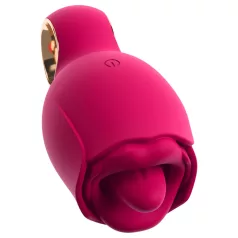 You2Toys Oral Fun - tongue clitoral vibrator (pink)