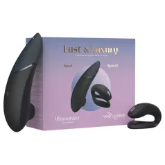   Womanizer Lust&Luxury - Clitoral & Couple Vibrator Set (Black)