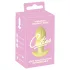 Cuties Mini - Ribbed Vibrating Anal Plug (Yellow)