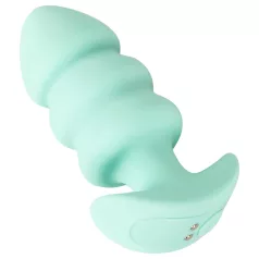 Cuties Mini - Vibrating Rounded Anal Plug (Green)