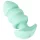 Cuties Mini - Vibrating Rounded Anal Plug (Green)