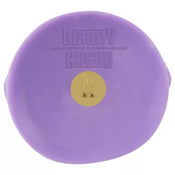 Beasty Cocks Passionate Glowing Dildo (Green)