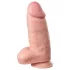 Willie City - thick lifelike dildo (flesh-coloured) - 24.5 cm