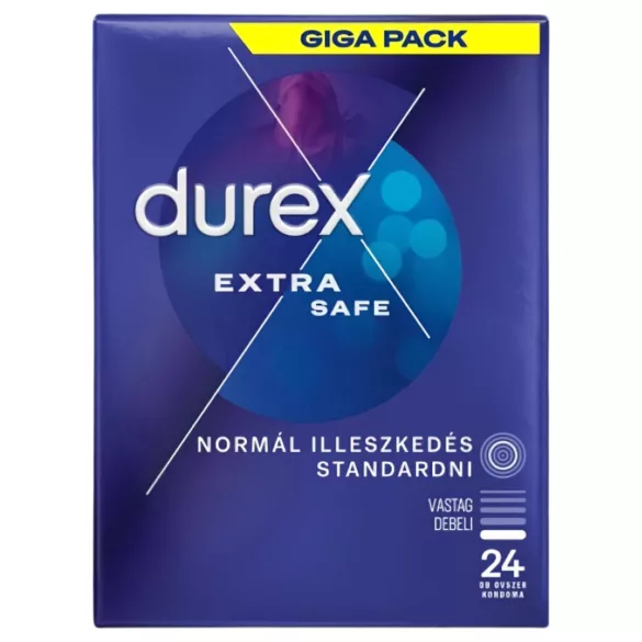 Durex Extra Safe - Reliable Condoms (24-Pack)