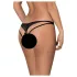 Obsessive Picantina - Double Strap Women's Panty (Black) - L/XL