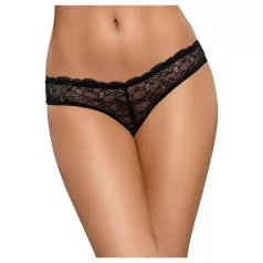   Obsessive Frivolla - Black Lacy Women's Panties - Playfully Chic - L/XL