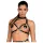 Obsessive A740 - Halter Neck Decorative Body Harness Top (Black) - S-L