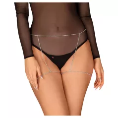 Obsessive Bijou 905 - Silver Body Jewelry Harness (Size S-L)