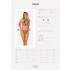 Obsessive Xenita - Sheer Patterned Bra Set (Gray)