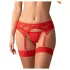 Obsessive Aloisa - Lingerie Gift Set - 6 Pieces (Red)