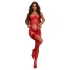 Obsessive Gifty - corset and open thong set (red)