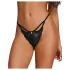 Obsessive Matildea - lace thong (black) - 2XL/3XL