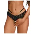 Obsessive Matildea - open lace thong (black)