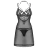 Obsessive Matildea - chemise and thong set (black)