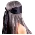 Wild Play - Satin Eye Mask (Black-Pink)