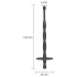 Men's Play - Silicone Dilator (Black)