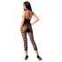 Passion BS081 - black halter-neck capri jumpsuit (S-L)