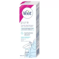   Veet Pure - bikini line hair removal cream - for sensitive skin (100 ml)