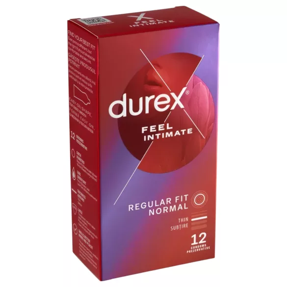 Durex Feel Intimate - Ultra Thin Condom Pack (2x12)