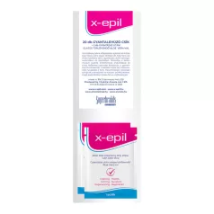 X-Epil - Wax Strips (20 pcs) + Oil Wipes (2 pcs)