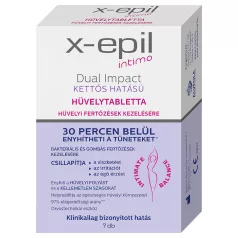   X-Epil Intimo Dual Impact - Dual Action Vaginal Tablets (7 pcs)