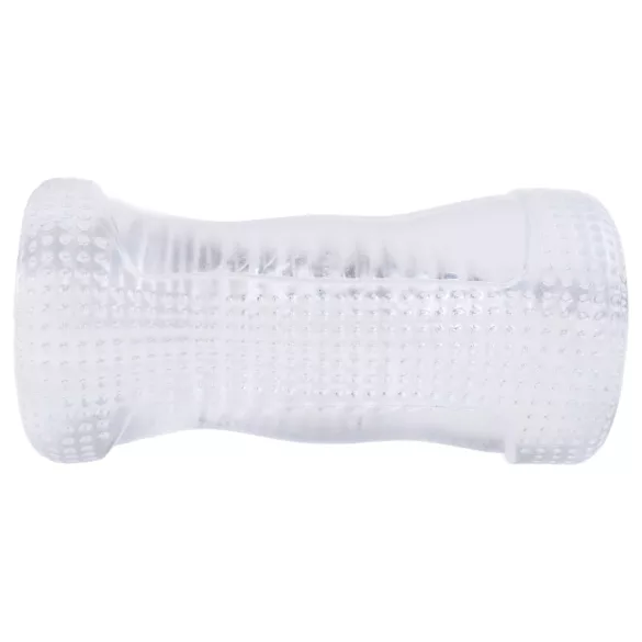 Desirel Vertigo – Ribbed Interior Masturbator (Transparent)