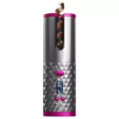 CAC - Cordless Hair Curler Set (Gray-Pink)