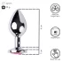 Desirel Pink Jewel S - Silver-Pink Anal Plug