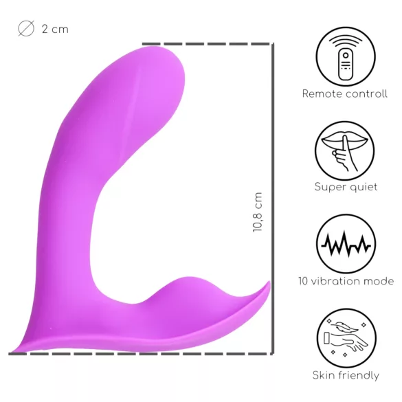 Desirel Insider - G-Spot & Prostate Vibrator (Purple)