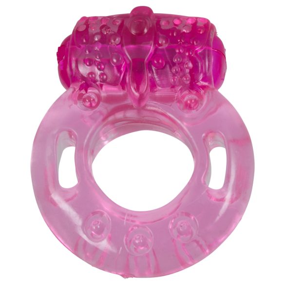 Vibrating Single-Use Penis Ring (Pink)