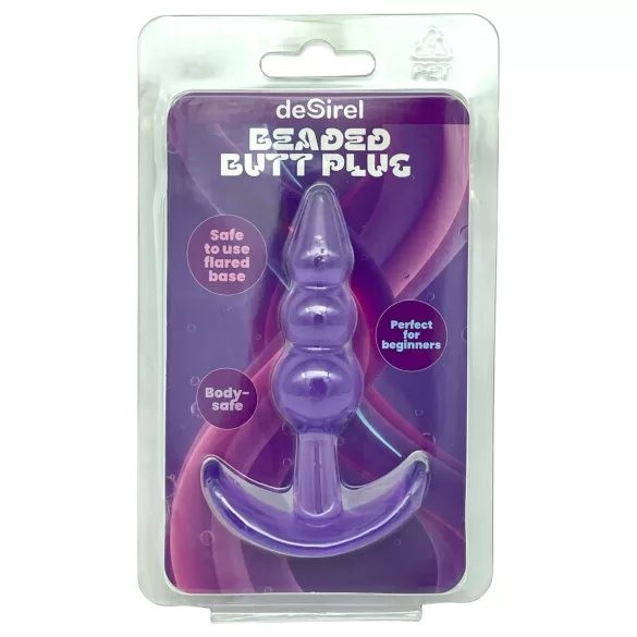 Desirel - Orb Shaped Anal Plug (Purple)