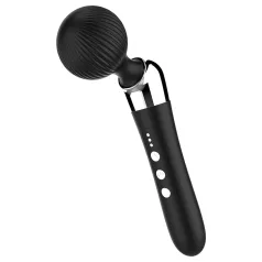 Curved Black Wireless Massager Vibrator
