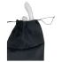 Discrete Black Toy Storage Bag