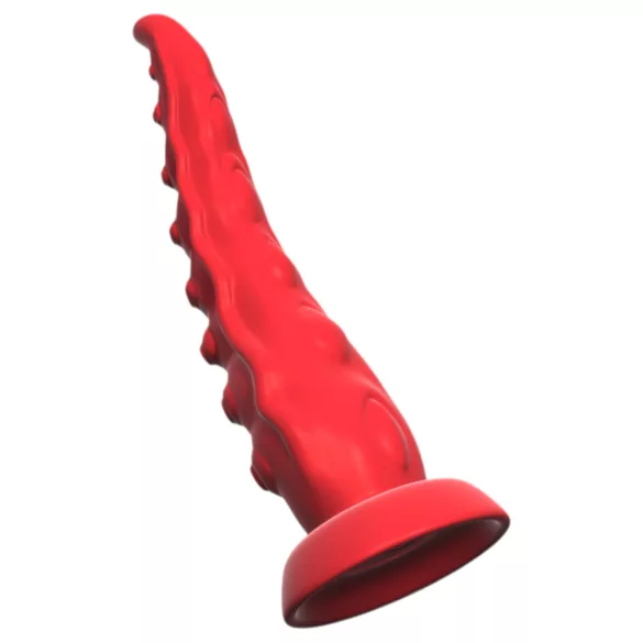 Suction Cup Octopus Tentacle Vibrator with Remote (Red)